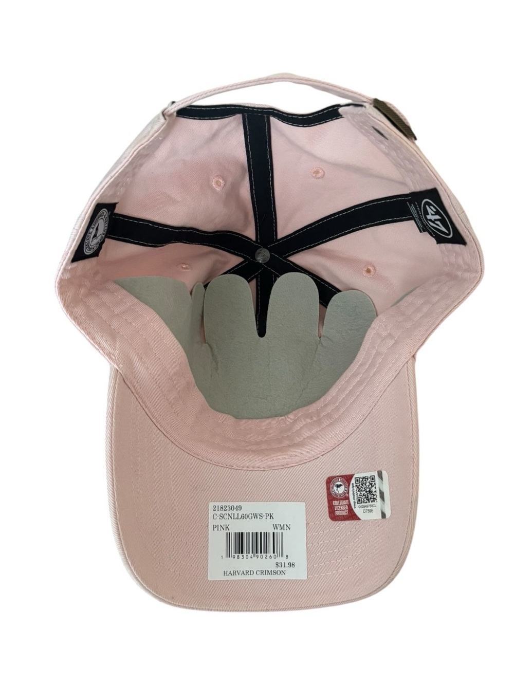 Harvard University '47 Brand Clean Up Adjustable Hat - Picture 6 of 6